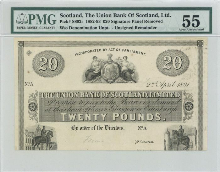 Scotland, Union Bank of Scotland Limited, P-S802r - Foreign Paper Money - Foreig