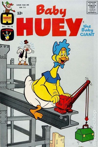 Baby Huey the Baby Giant #78 VG 1968 Stock Image Low Grade