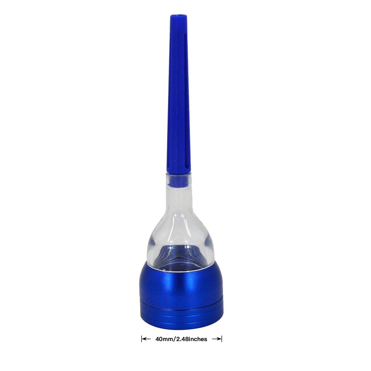 Aviation Aluminum Material Grinder - Funnel Grinder Cone ARTIST Blue