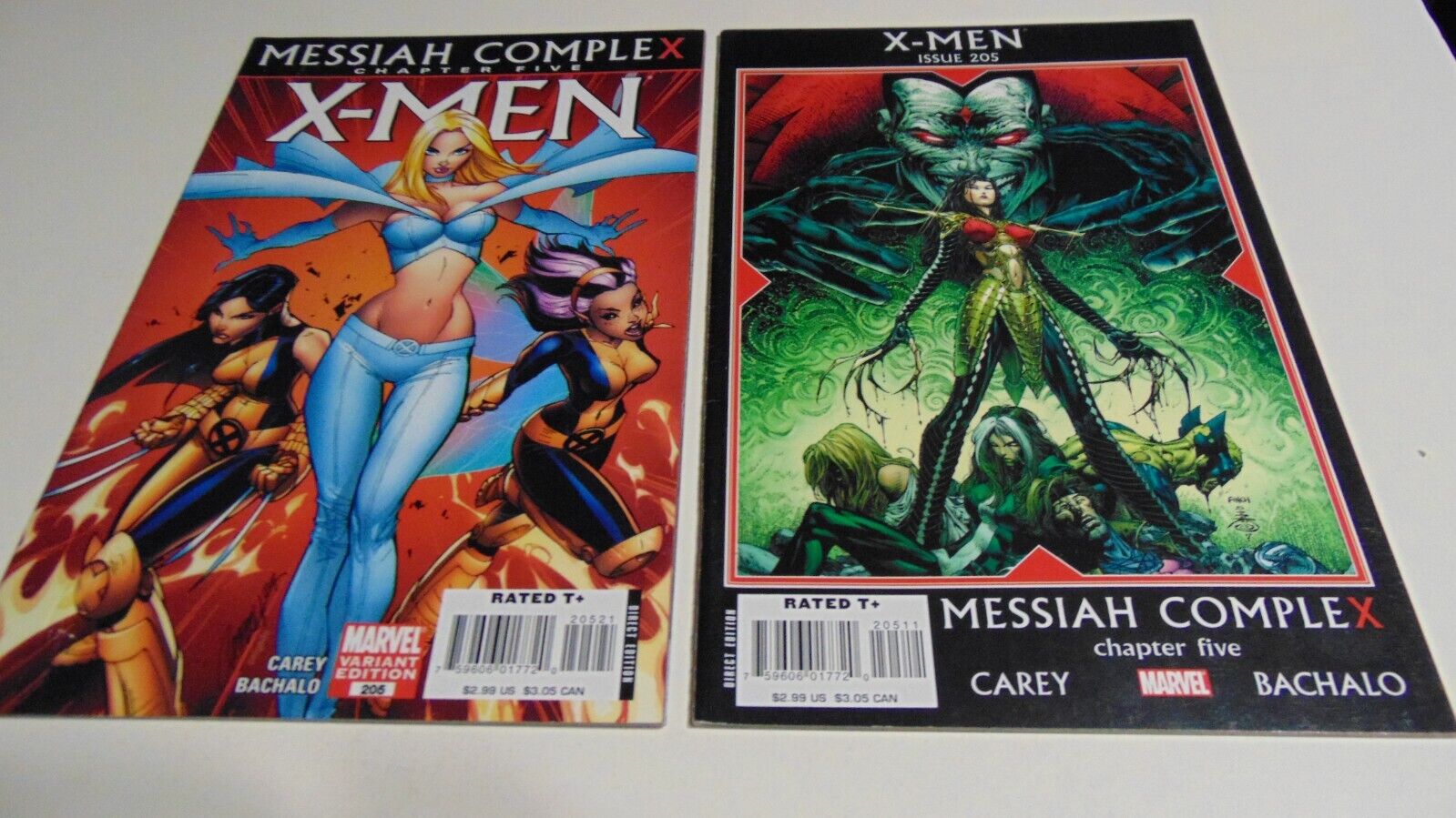 X-MEN (2008) #205 1ST Appearance Hope Summers REG & CAMBPELL VARIANT READ LOT