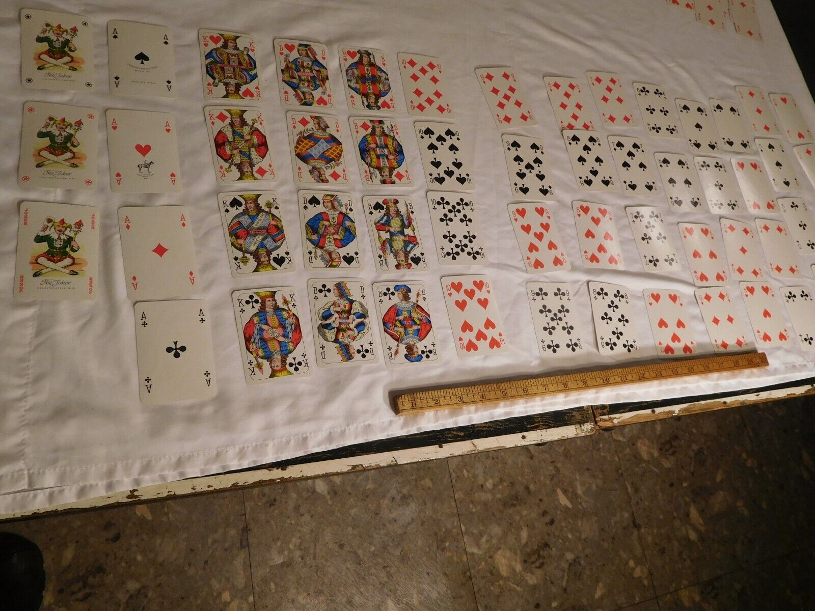 VintBLU 1930\'s Ferd, Piatnik, Sohne, Wien XIV Full German Suited Card Deck #9576