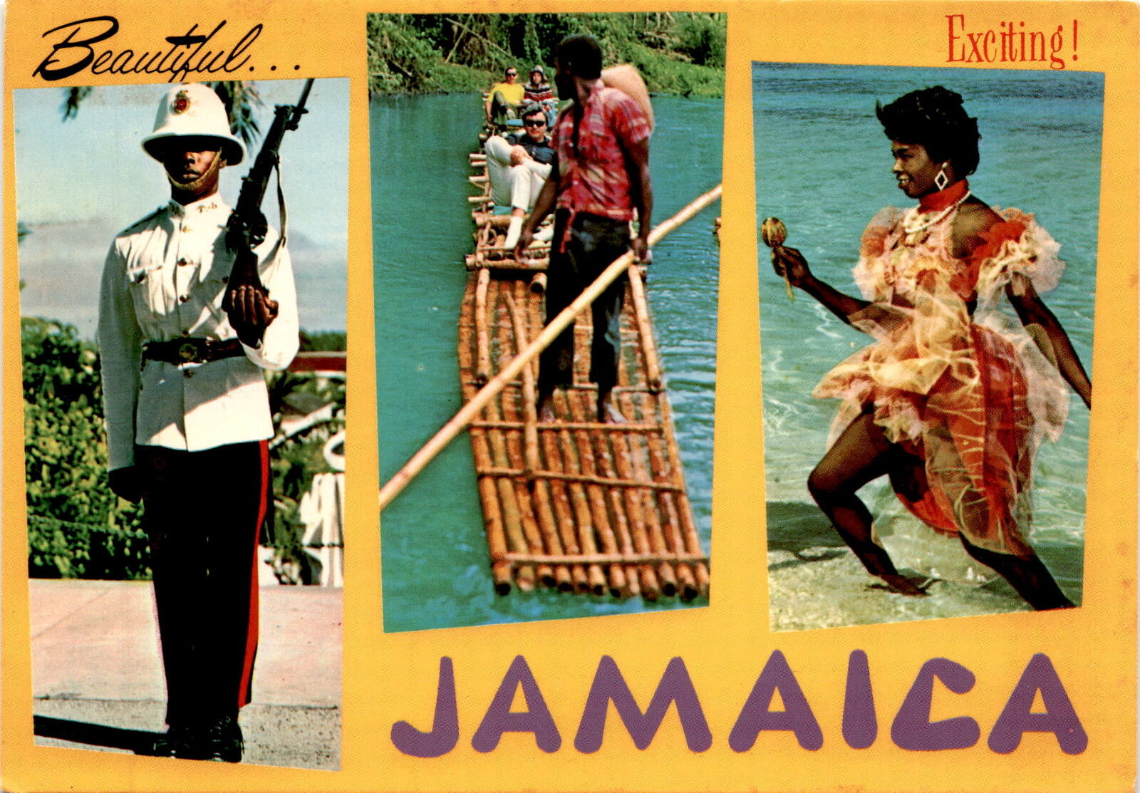 Jamaica, Christopher Columbus, 1492, Xaymaca, Arawak tribe Postcard