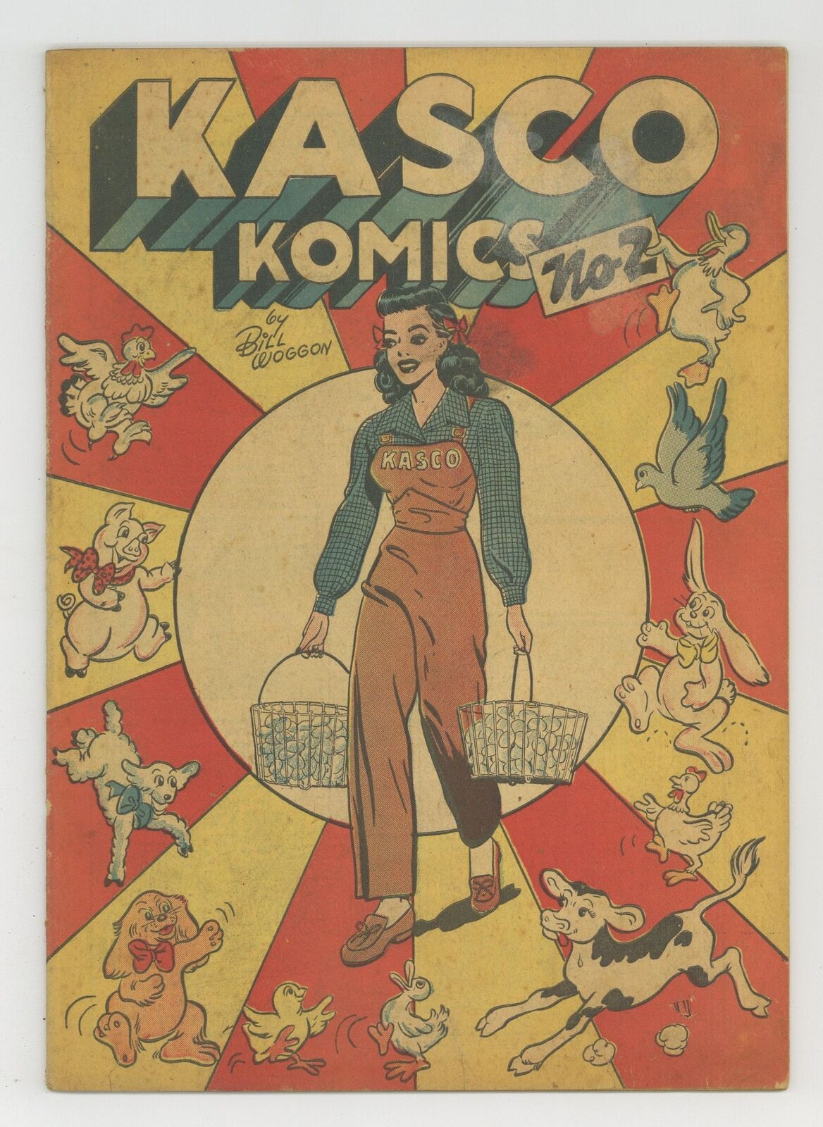 Kasco Komics #2 GD/VG 3.0 1949