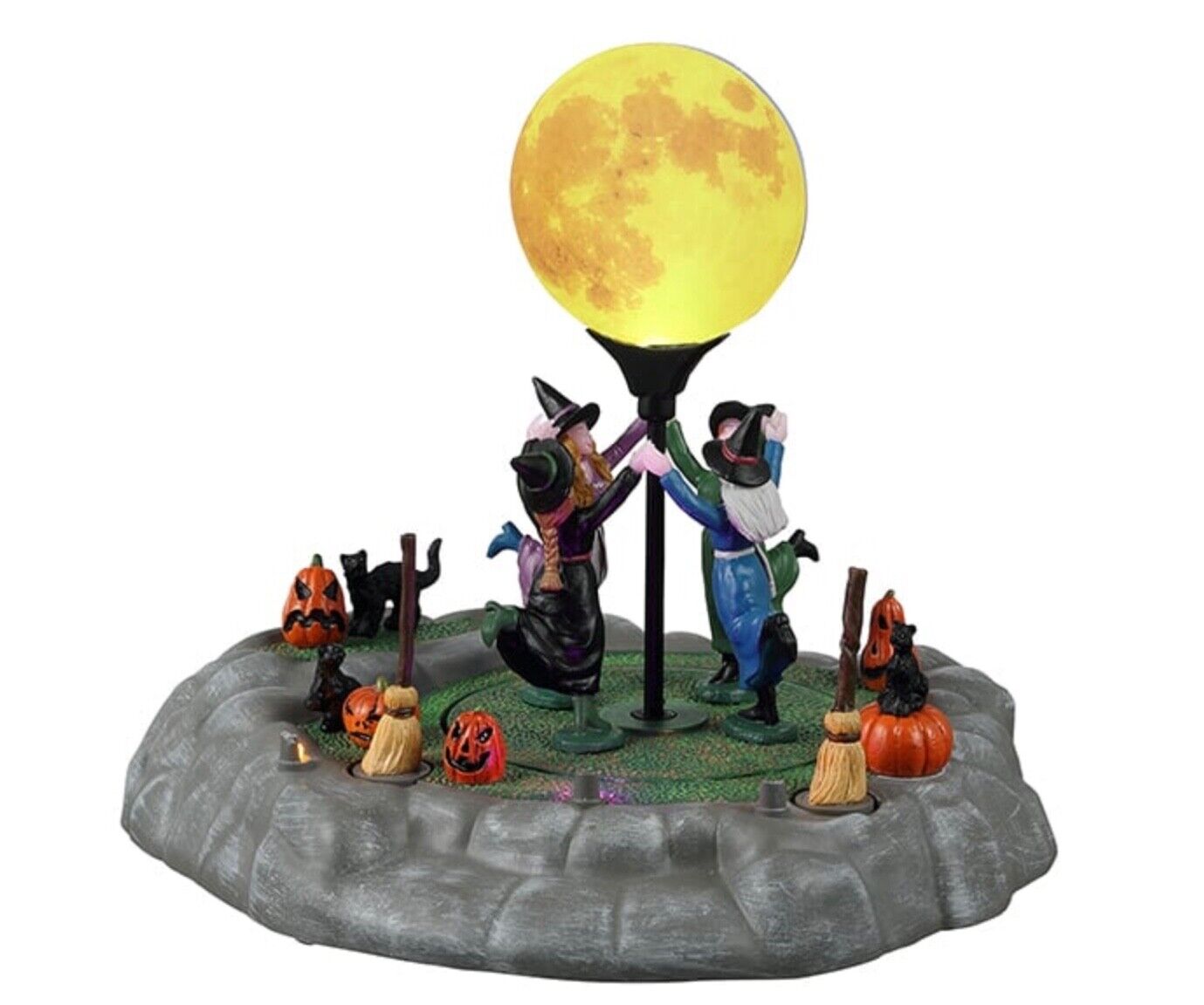 Lemax Spooky Town 2022 DANCING IN THE MOONLIGHT #24931 NRFB Lighted & Animated *