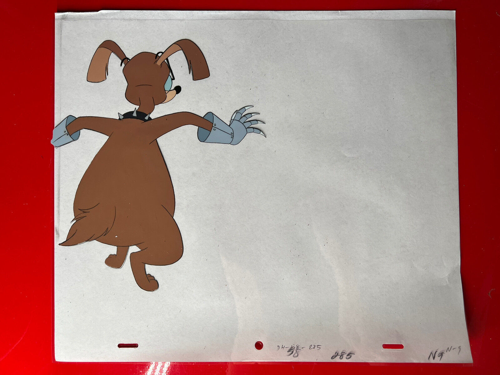 🐕‍🦺 ALL DOGS GO TO HEAVEN - Original Animation Cel Authentic Production Art🐕‍