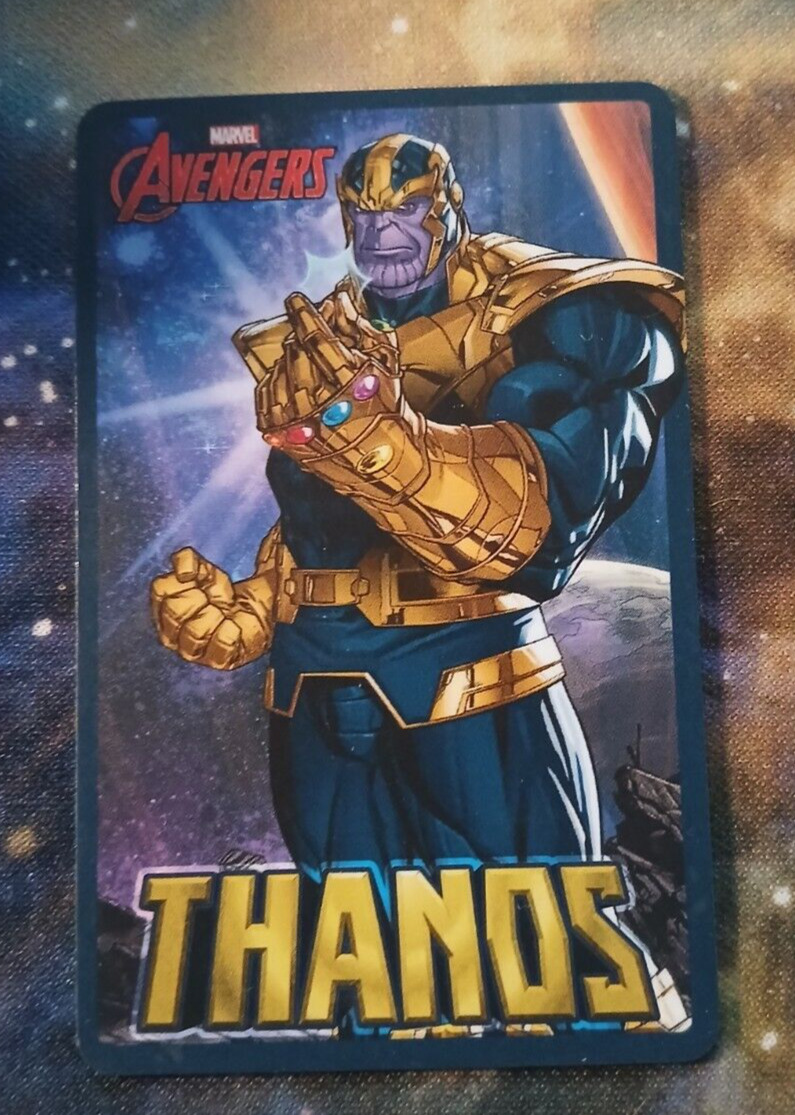 Round 1 Marvel Avengers - RARE Thanos-Coin Pusher Card
