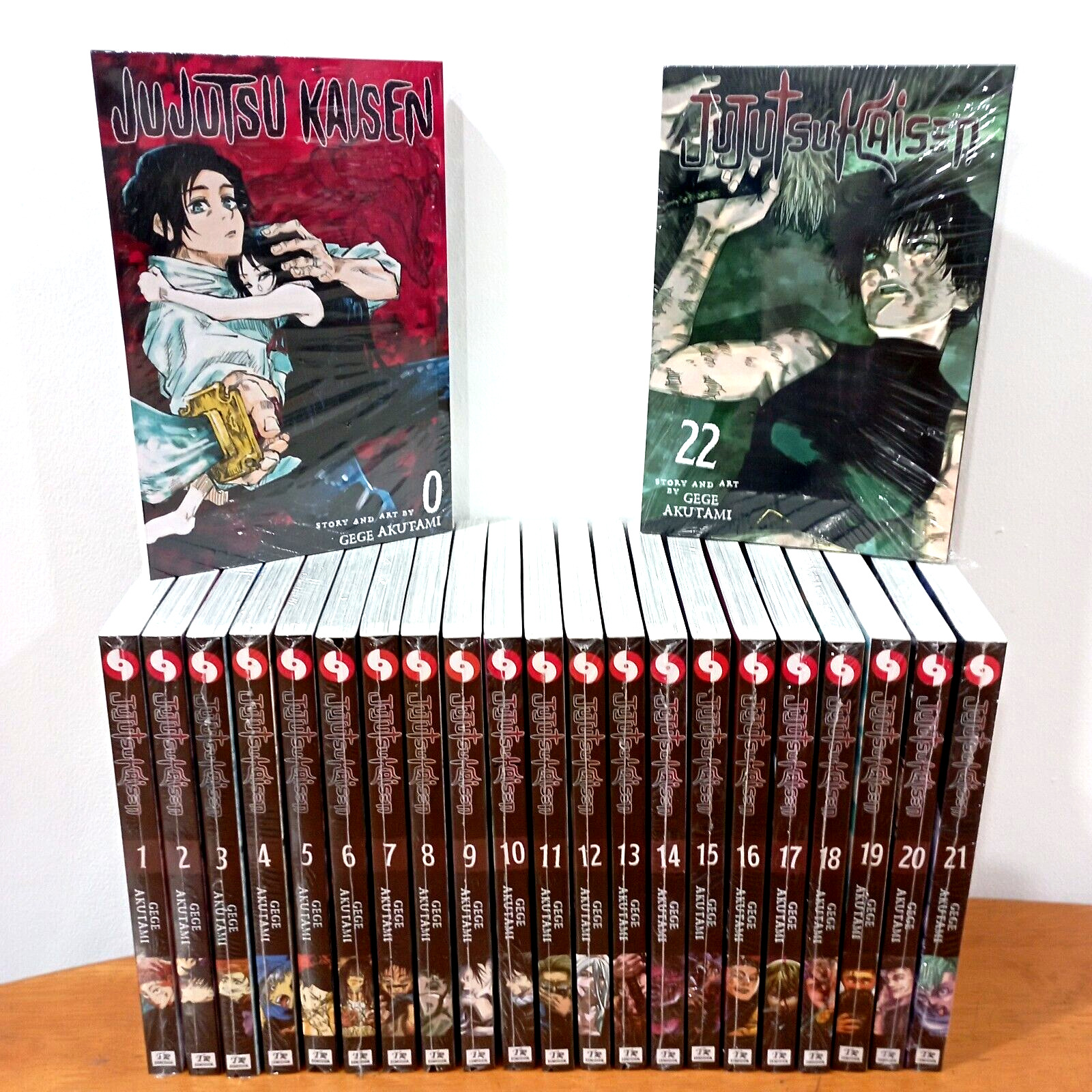 Manga Jujutsu Kaisen English Vol. 0-22 Full Set New Issue Comics 