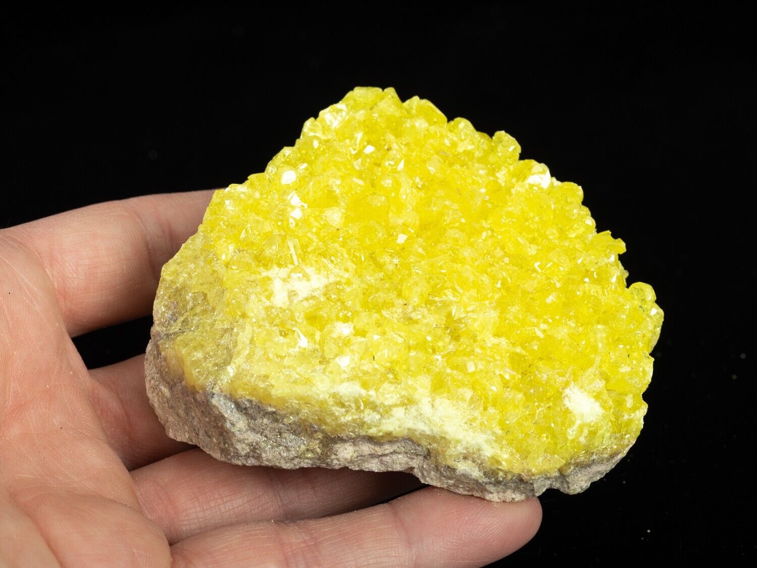 Rare SULPHUR sulfur crystal 4.97 oz healing chakra stone specimen #9557T - Peru