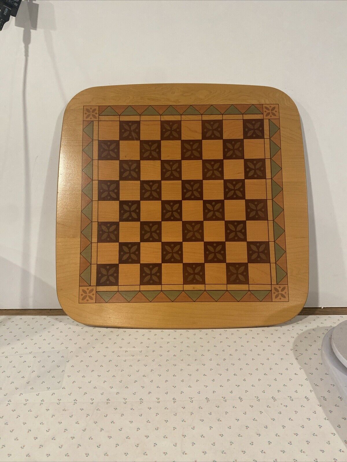 Vintage Longaberger ChessBoard 2001 Father's Day Checkerboard “Board Only”