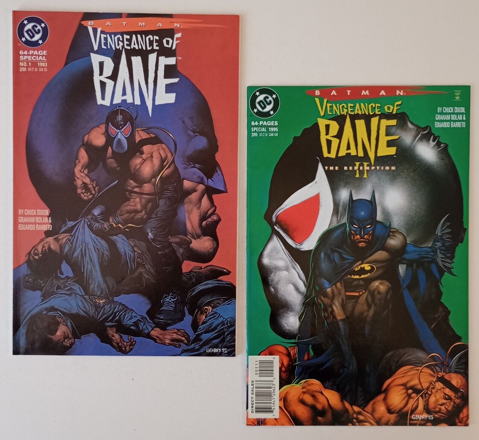 Batman: Vengeance of Bane #1 & 2 (1st App & Origin of Bane)  