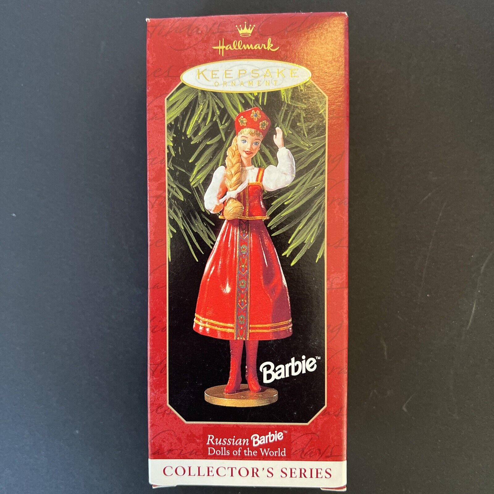 Vintage Hallmark Keepsake 1999 Russian Barbie Dolls Around The World Ornament