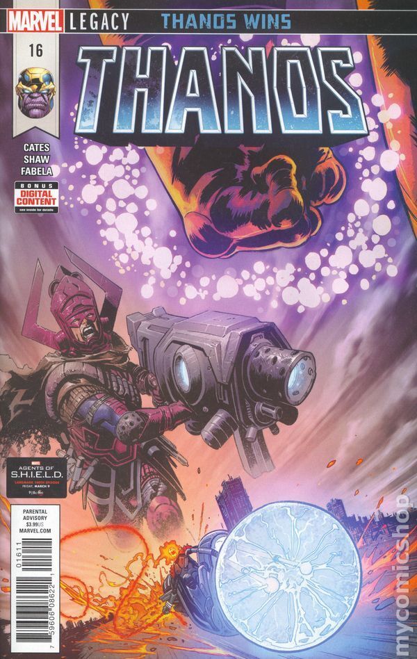 Thanos #16A Shaw NM- 9.2 2018 Stock Image