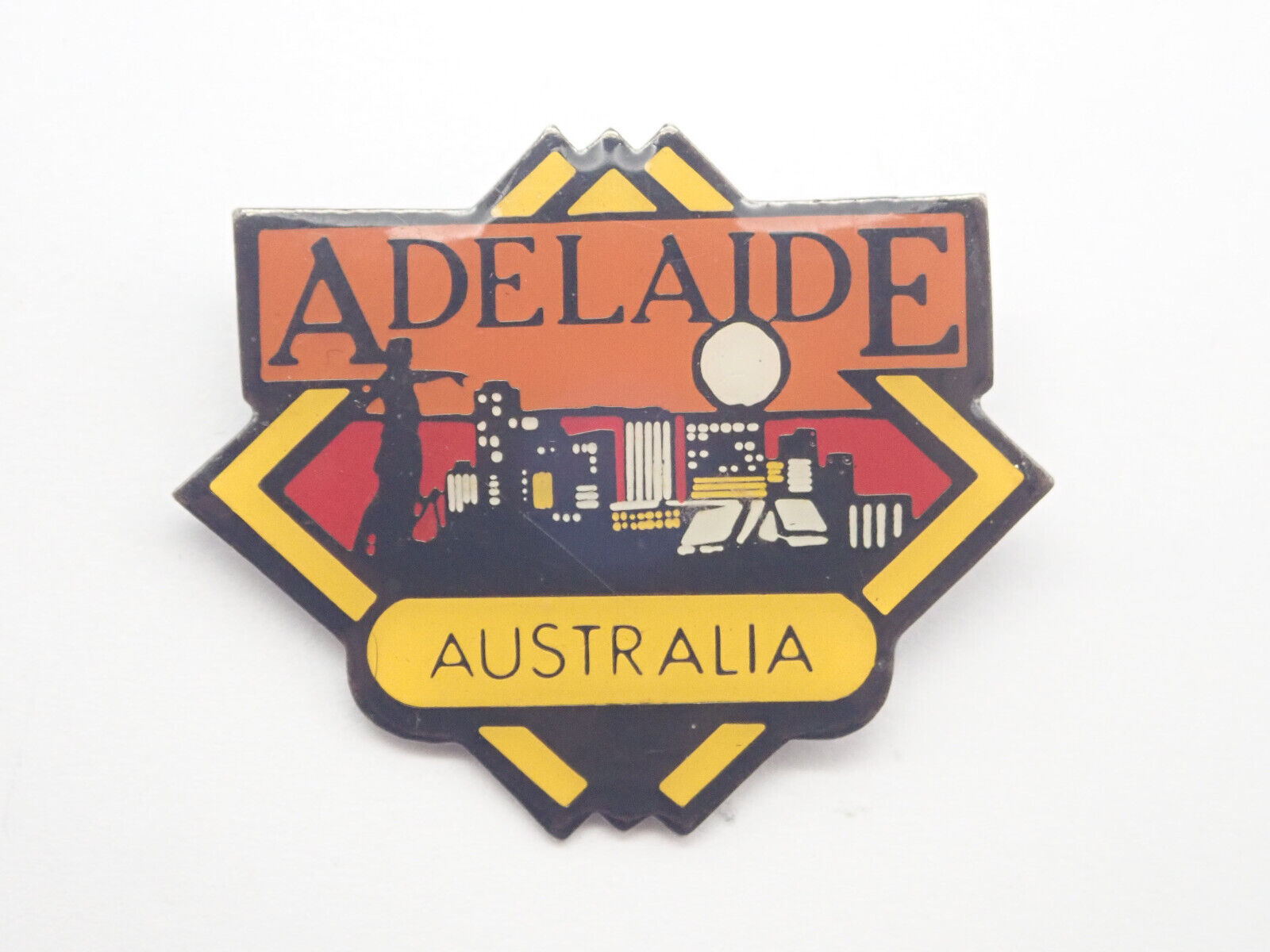 Adelaide Australia Vintage Lapel Pin