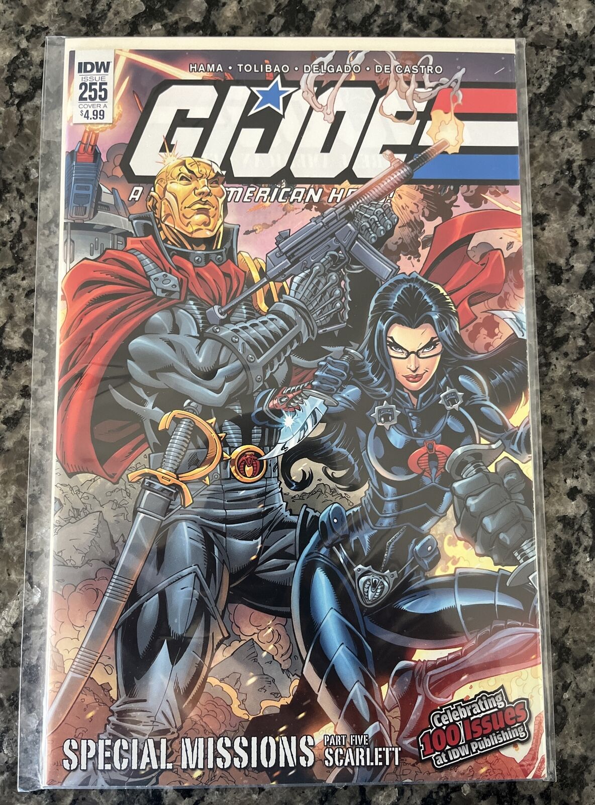 G.I. Joe: A Real American Hero #255 COVER A IDW 2018 Beautiful Copy