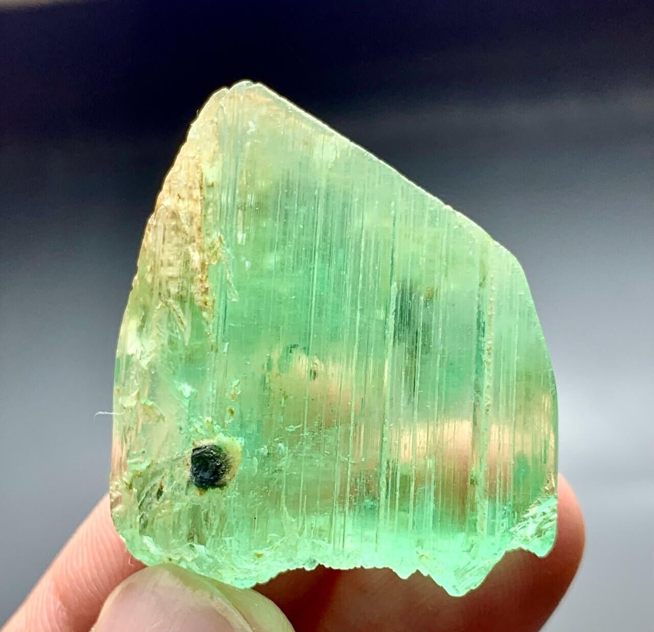 85  CTS Hiddenite Kunzite Crystal from Afghanistan