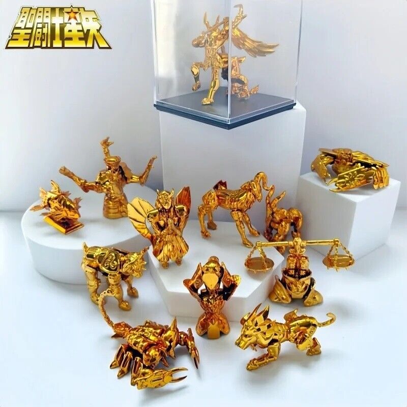 Saint Cloth Myth Appendix Saint Seiya Gold Cloth 12pcs Set Action Figure Toy