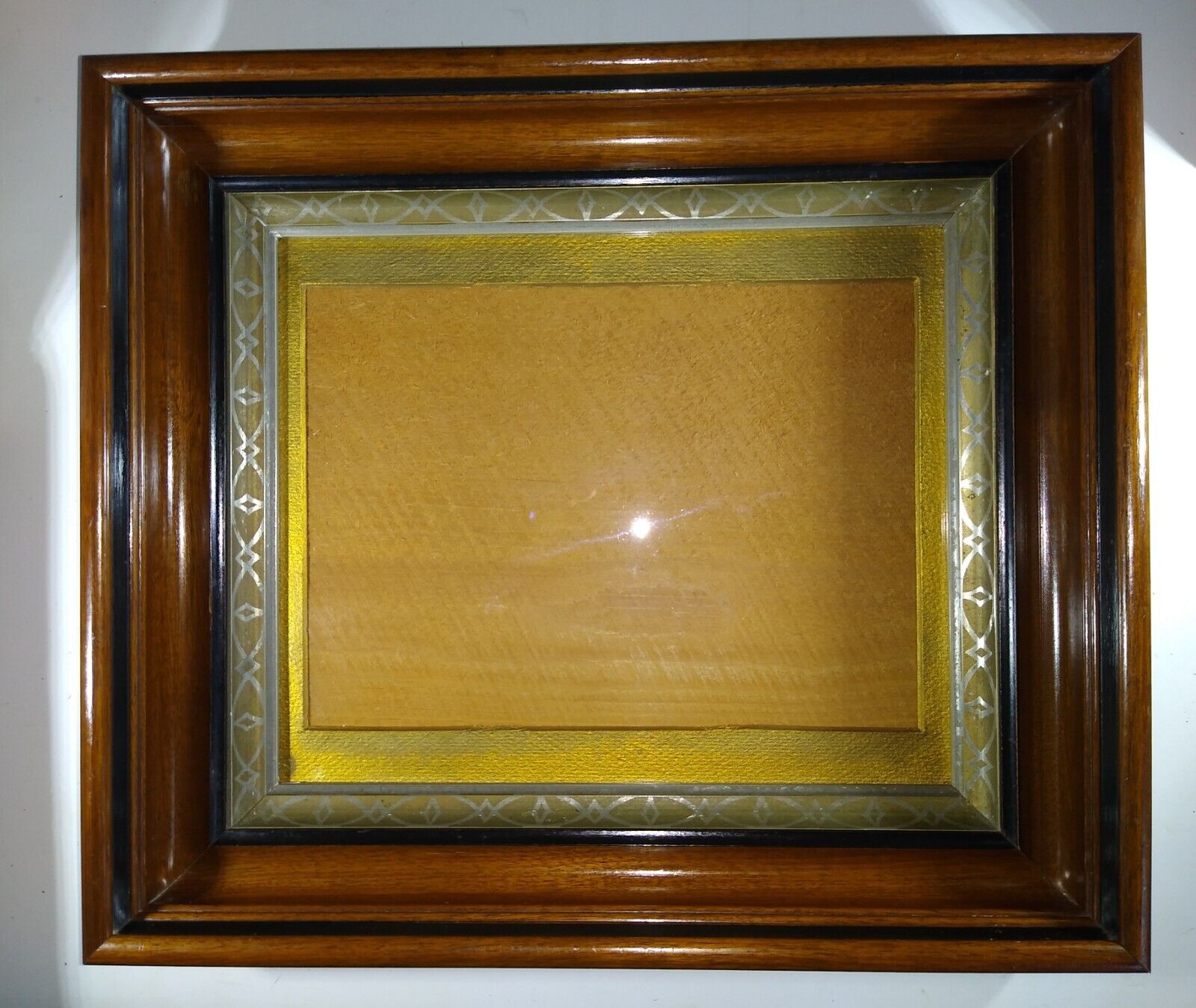 Antique Deep Walnut Picture Frame Fits 10x12