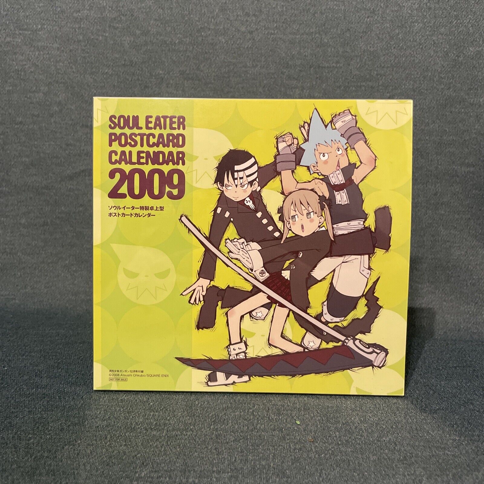 Soul eater calendar 2009 vintage anime promo NFS Anime game promo square enix