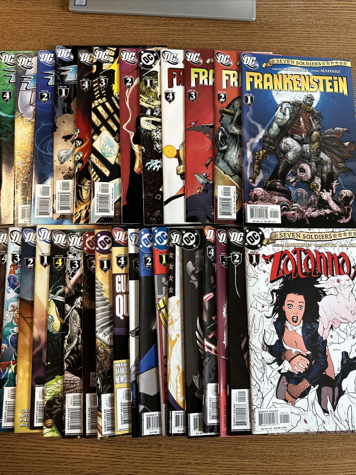 Seven Soldiers 2005 entire collection 30 Comics Zantana 1-4 Frankenstein 1-4 FNM