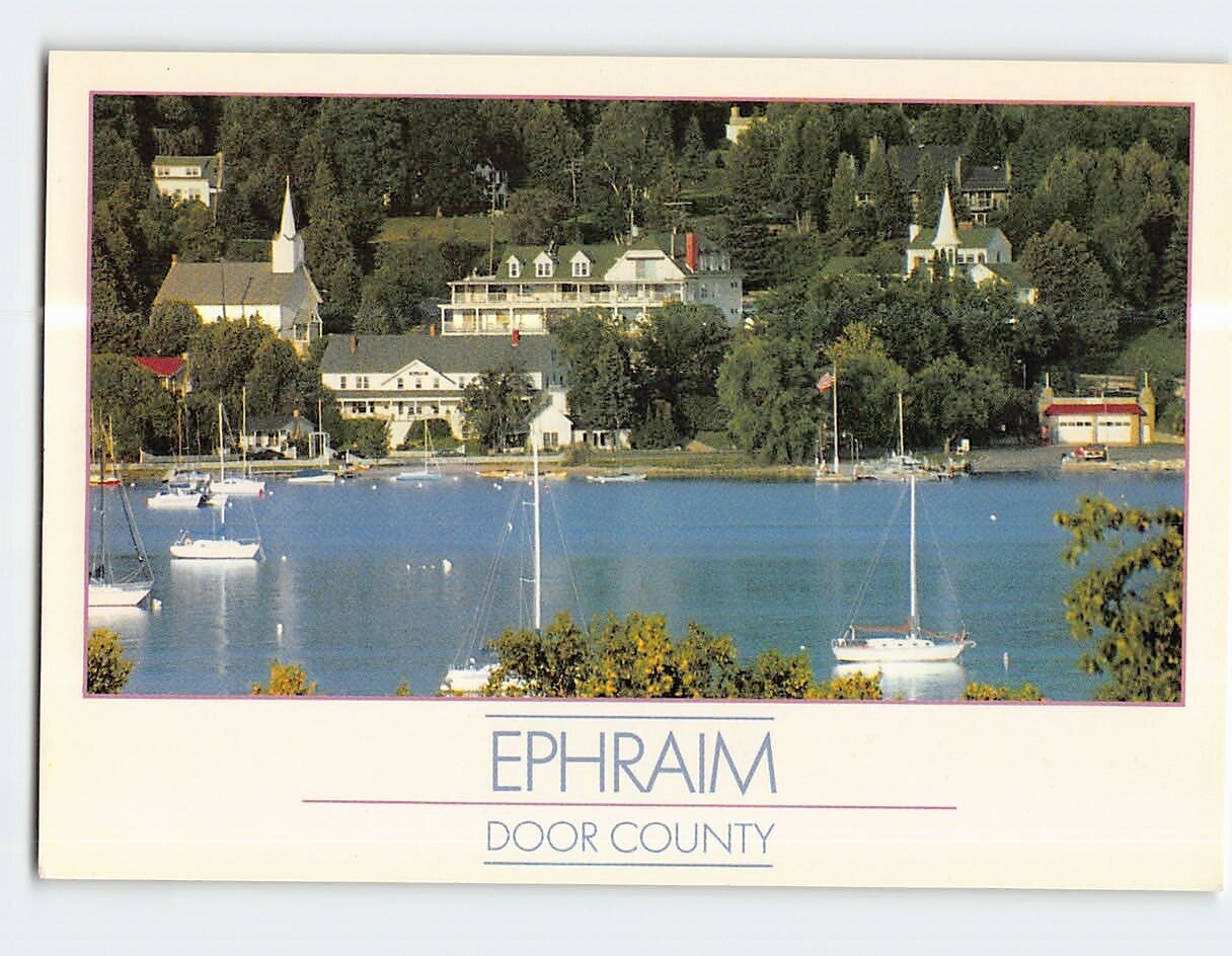 Postcard Ephraim Door County Wisconsin USA