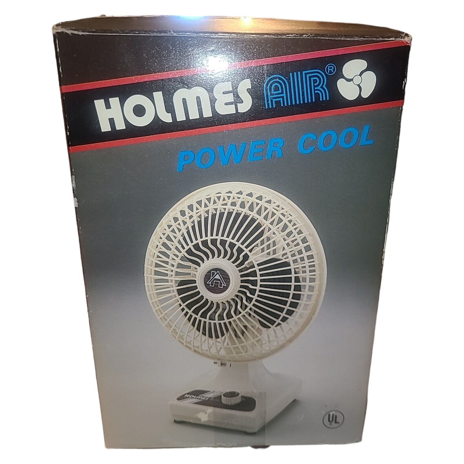 Vintage NOS Holmes Air Power Cool 6-in Table/Desk Fan Model HATF-6 2 Speed 