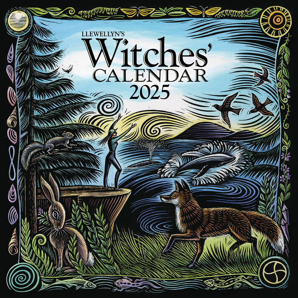 Llewellyn's 2025 Witches' Wall Calendar and 2025 Witches' Datebook Combo