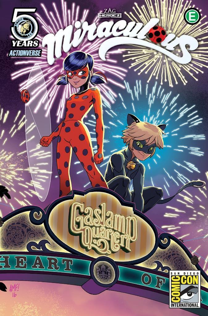 SDCC 2016 Miraculous Tales Ladybug & Cat Noir Soft Cover Comic Book Graphic Nove