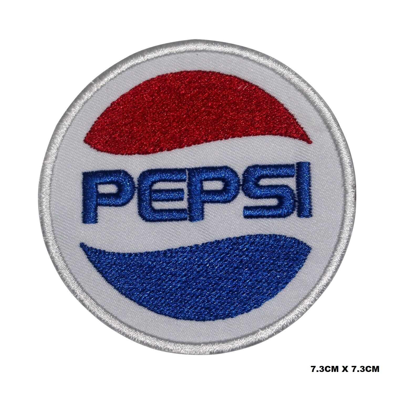 PEPSI Logo Embroidered Patch Iron On/Sew On Patch Batch For Clothes