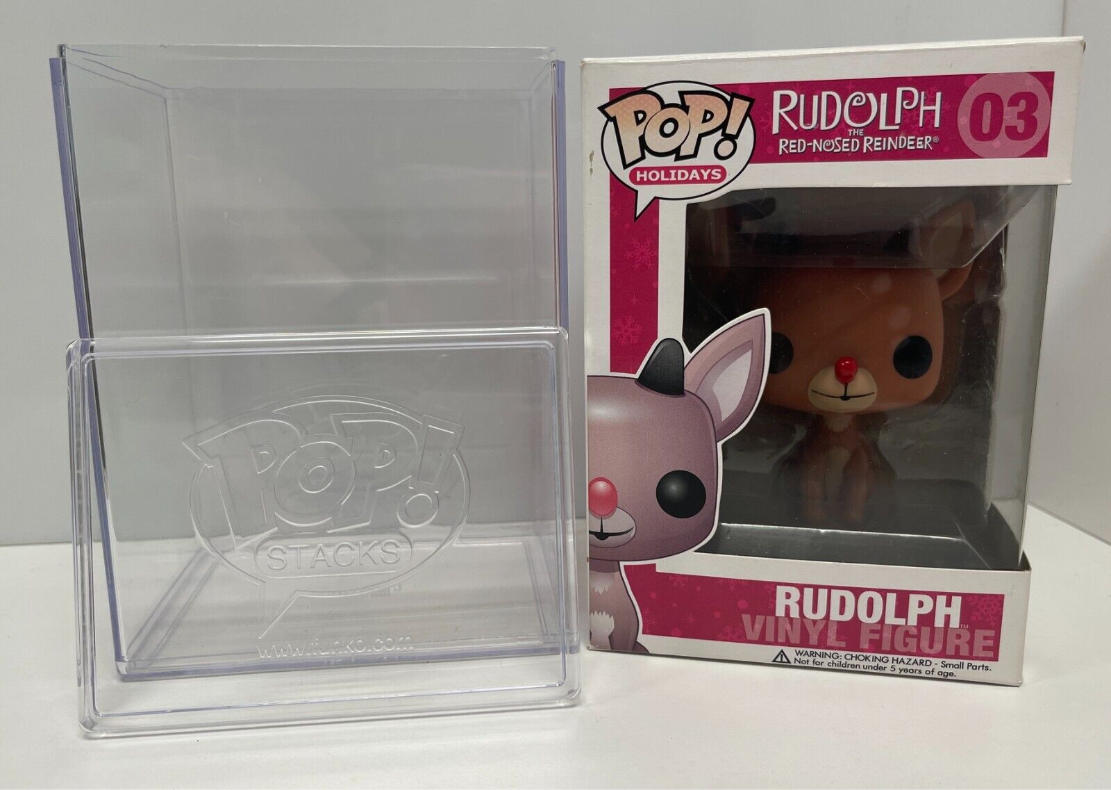 Funko Pop Vinyl: Rudolph the Red-Nosed Reindeer - Rudolph #03 w/ Protector Case