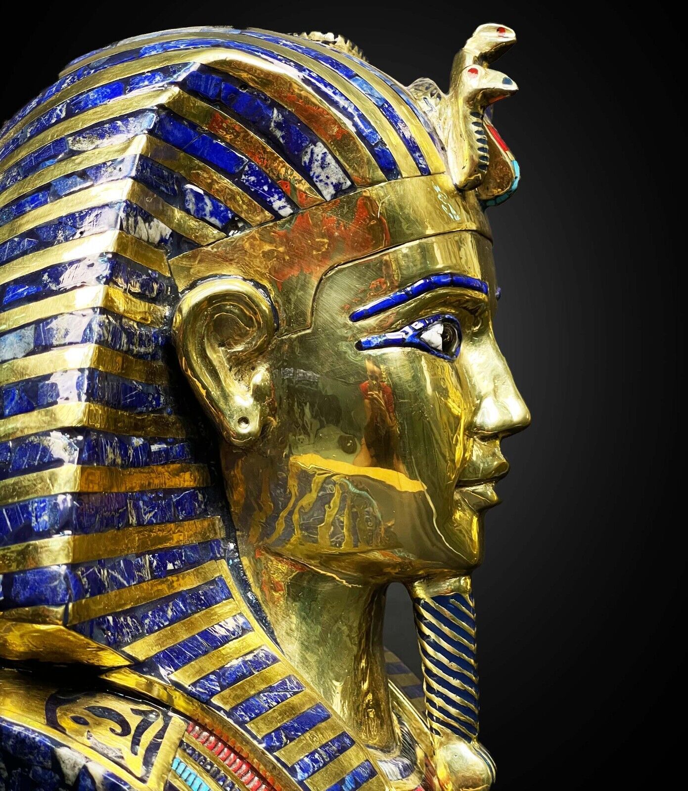 Egyptian king Tutankhamun Mask - Egyptian King Tut, The only one in the world
