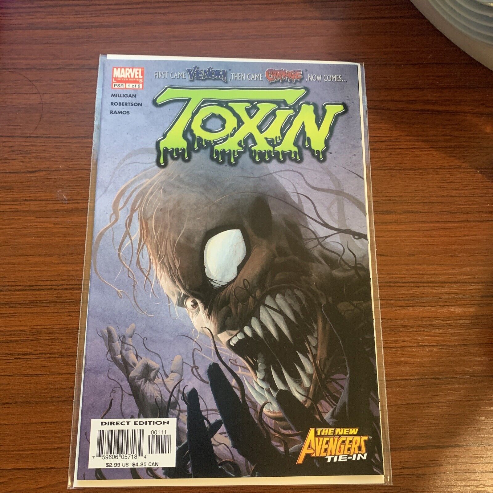 Toxin #1 (Marvel, 2005) 1st solo series premiere NM+