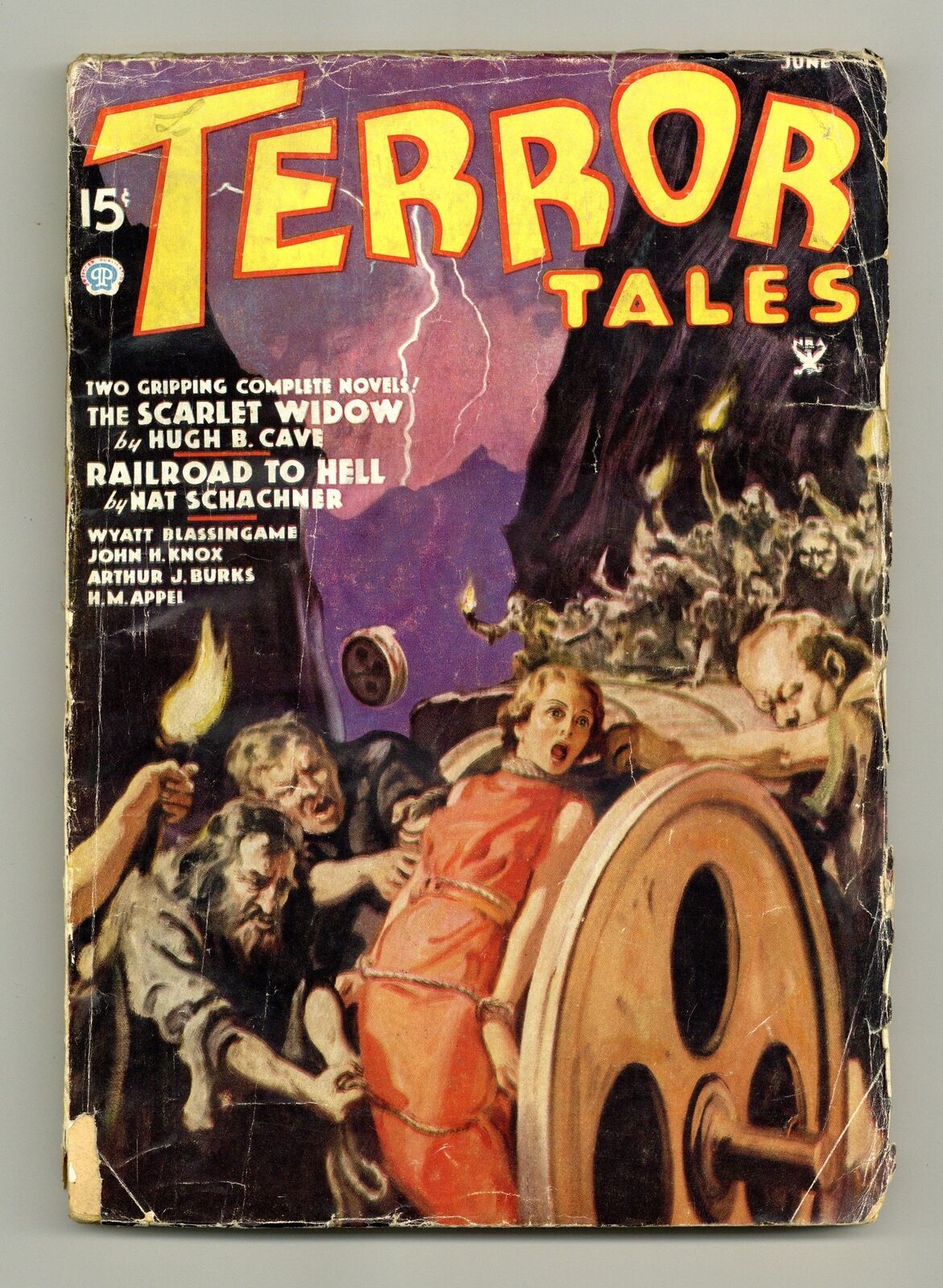 Terror Tales Pulp Jun 1935 Vol. 3 #2 GD 2.0