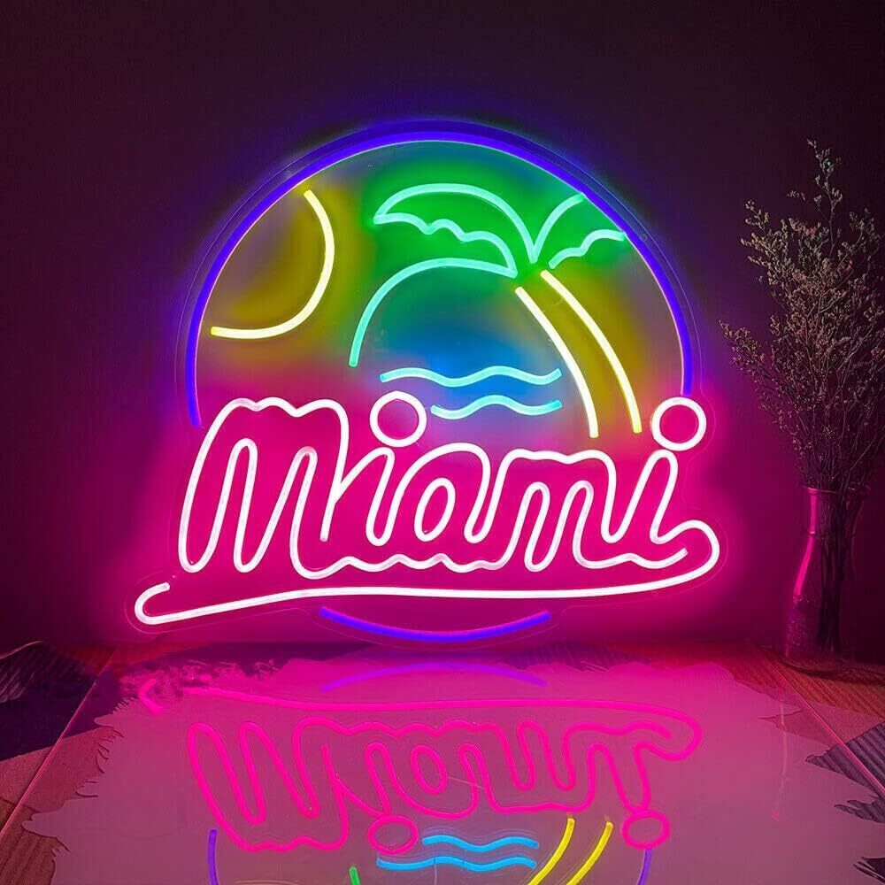 Miami Palm Tree Sun Flex LED 22\