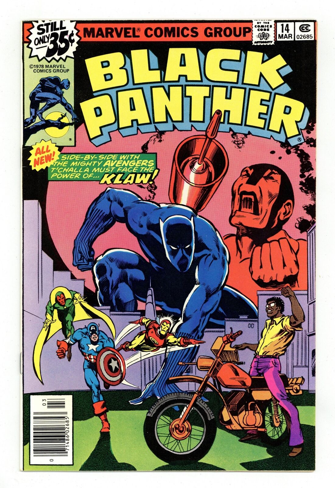 Black Panther #14 FN/VF 7.0 1979