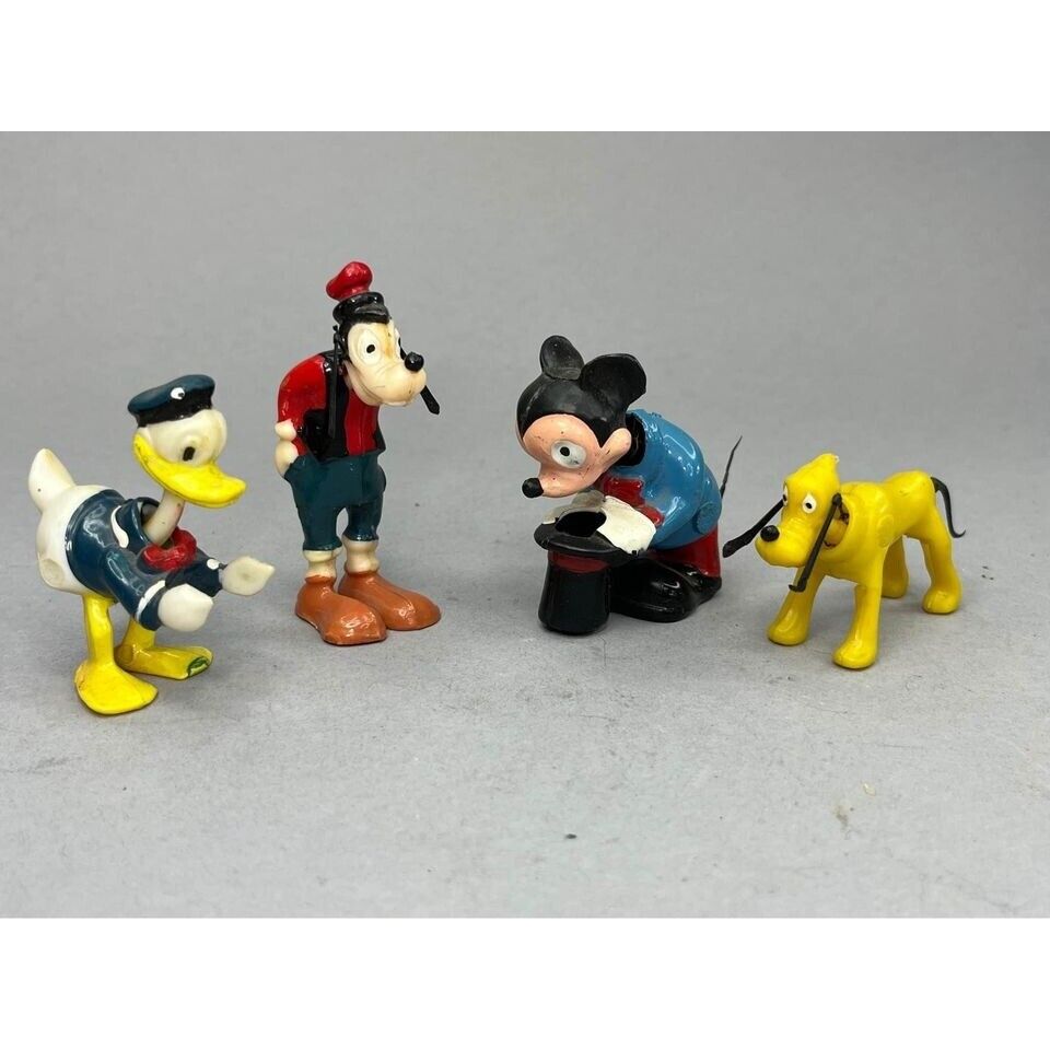 1960's Marx Walt Disney Hard Plastic Nodder Bobblehead 2 1/2
