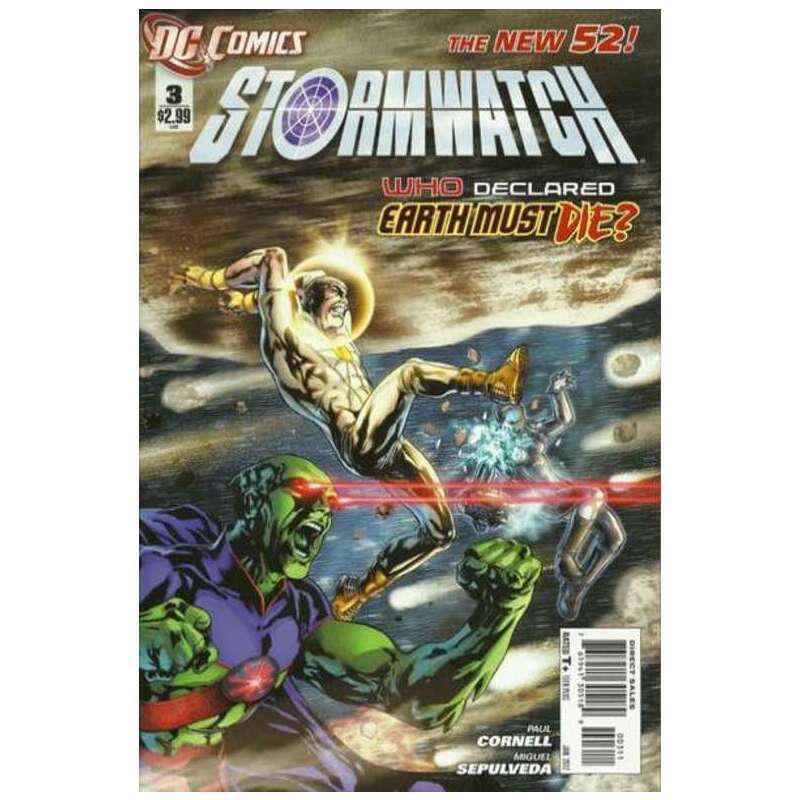 Stormwatch (2011 series) #3 in Near Mint condition. DC comics [p,
