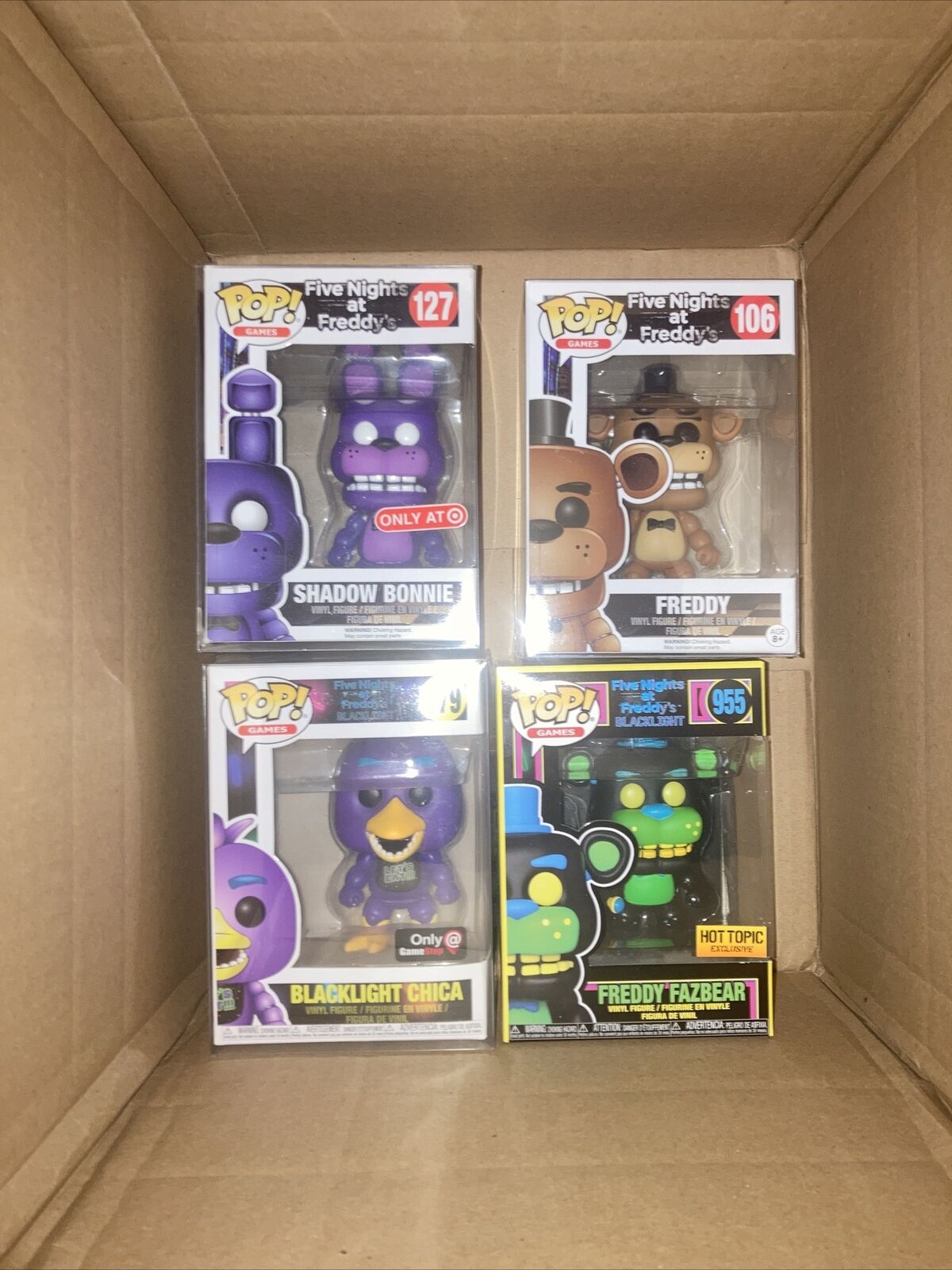 FNAF FUNKO POP LOT OF 31.TAKING OFFERS NOW MESSAGE ME ALL HAVE PROTECTORS