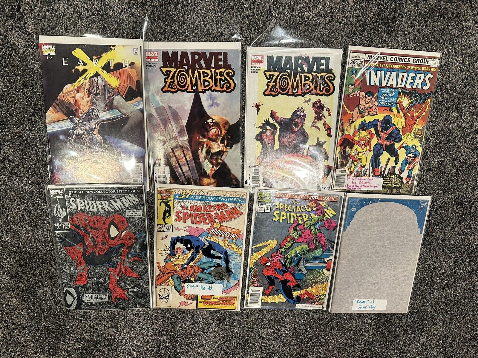 Marvel Comic Lot Keys 71  Books Good- Very Good Condition Spider-Man Carnage