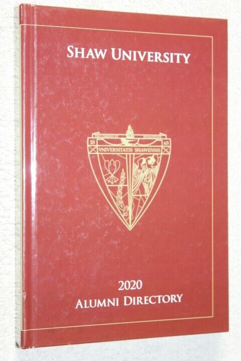 2020 Shaw University Alumni Directory Raleigh North Carolina NC