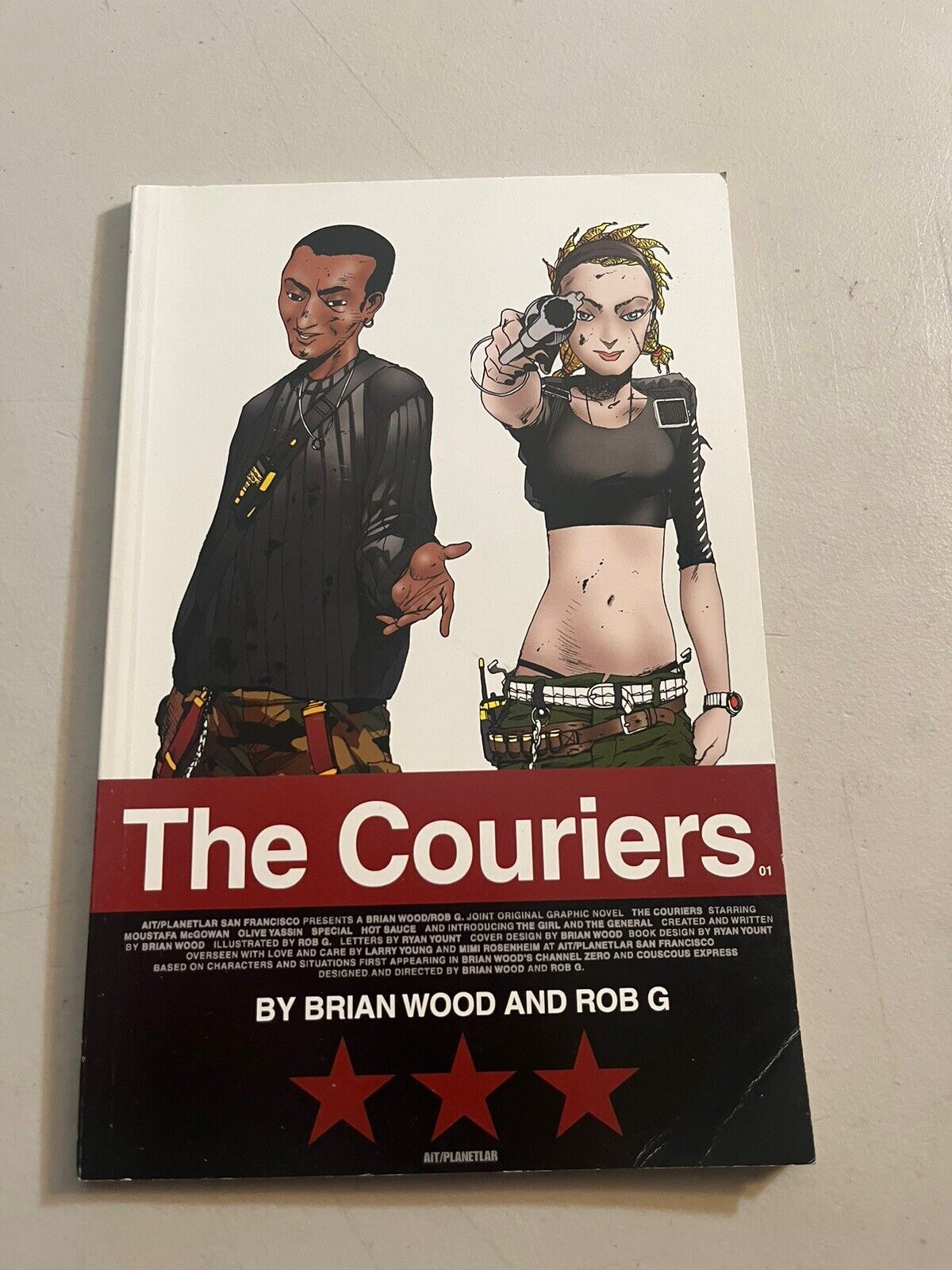 The Couriers by Brian Wood (2003, AiT/PLANETAR) — TPB
