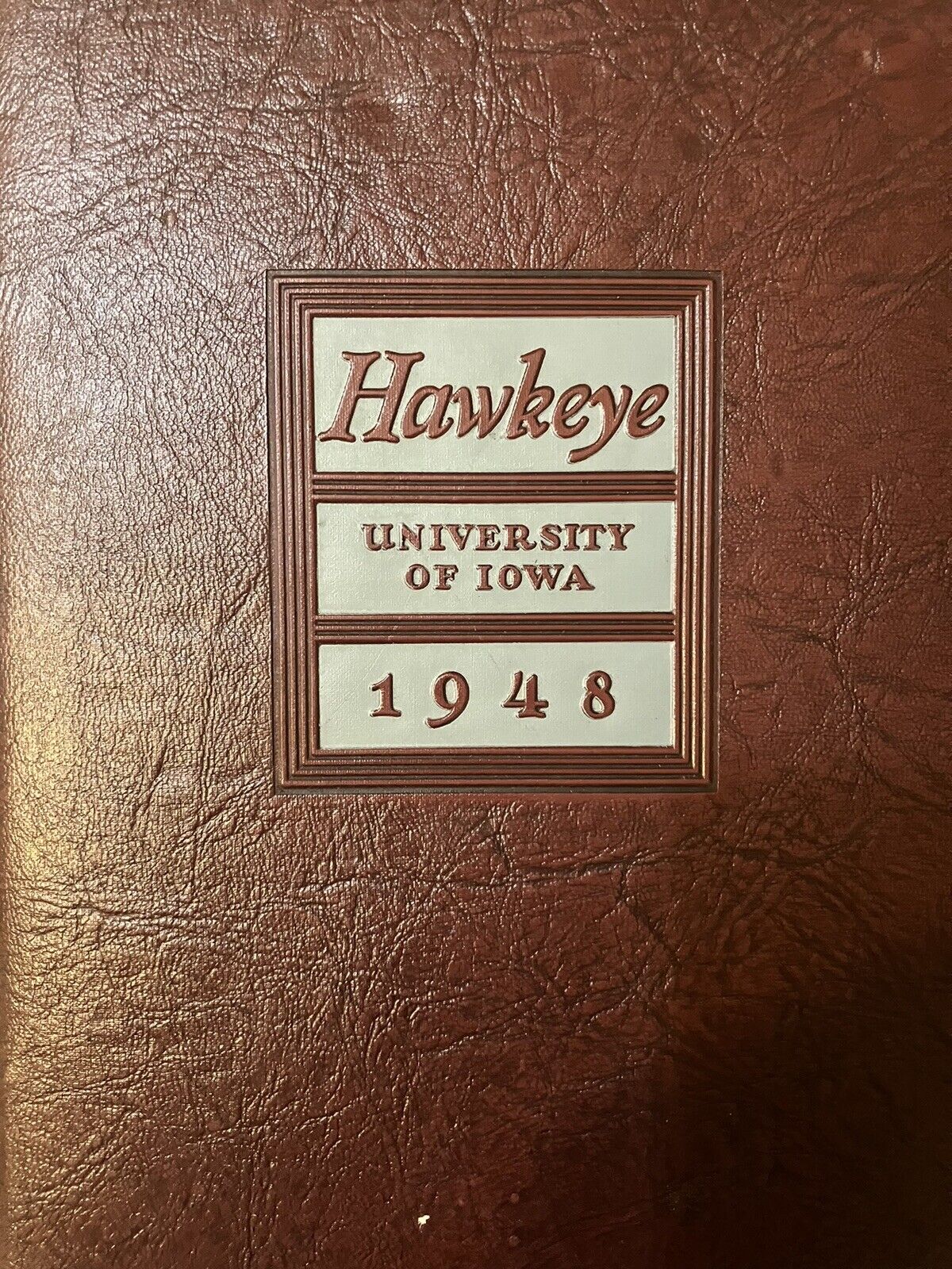 The 1948 Hawkeye - University Of Iowa Yearbook VGC Ames Iowa WWII Genealogy