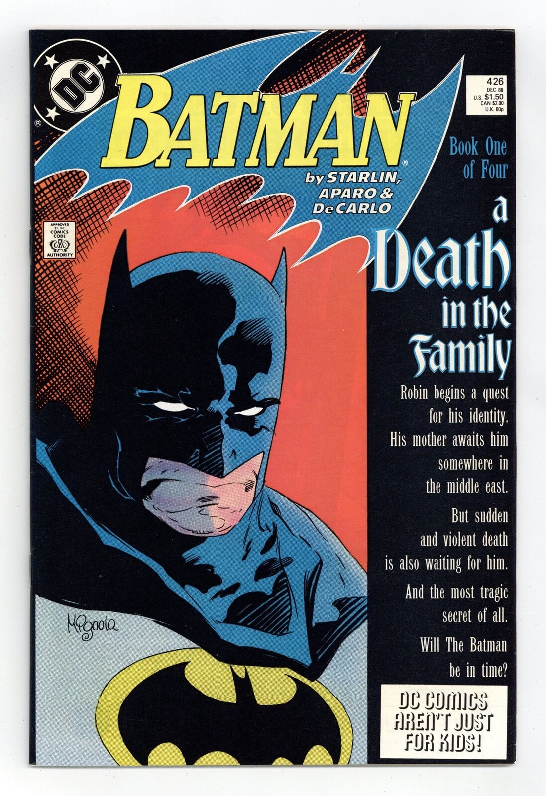 Batman #426 FN/VF 7.0 1988