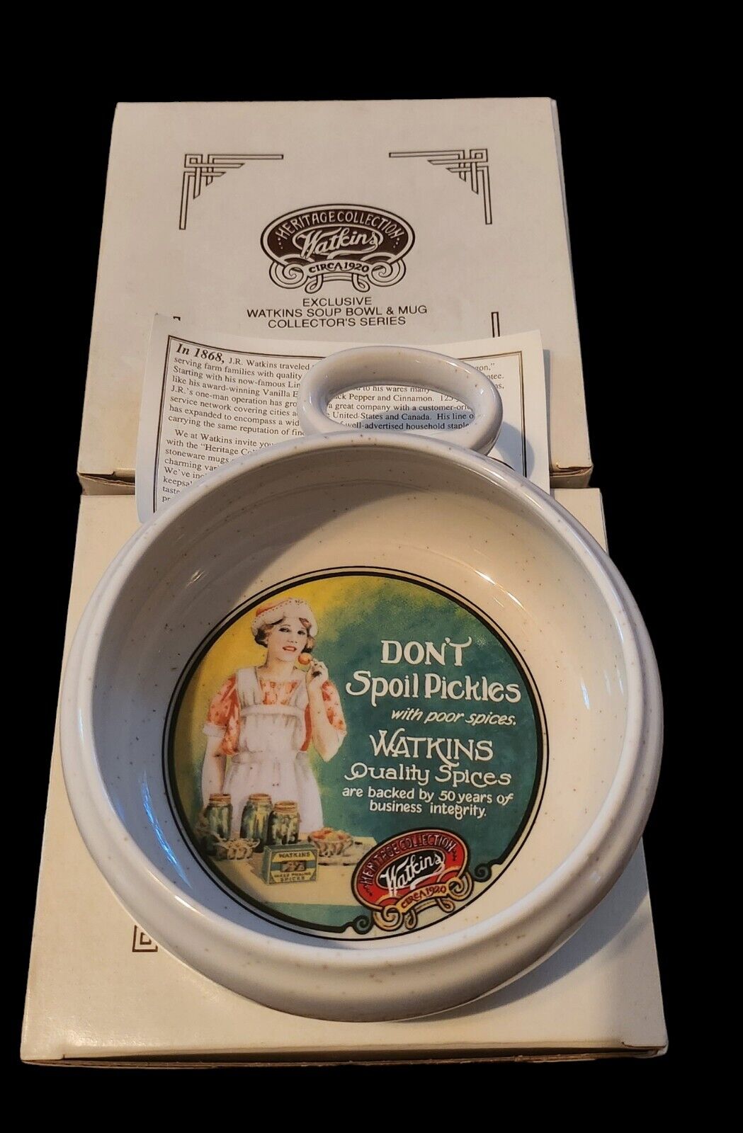 Watkins Heritage Collection Soup Bowl - New Vintage