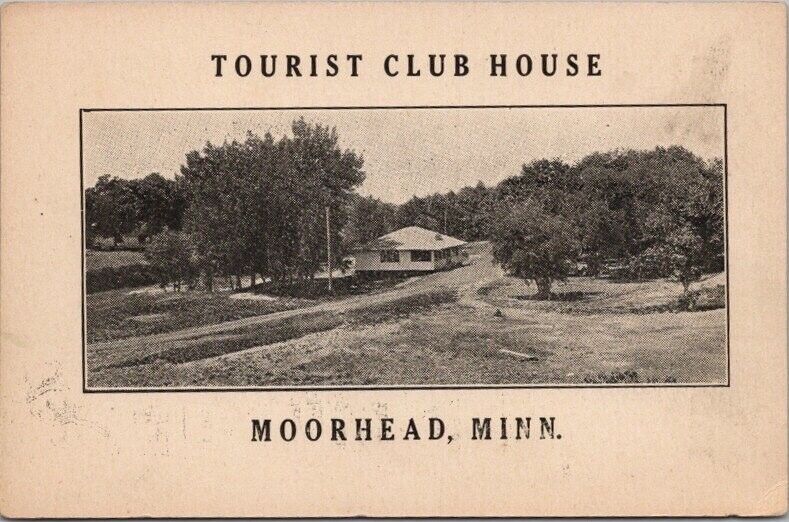 Vintage 1930s MOORHEAD Minnesota Postcard \
