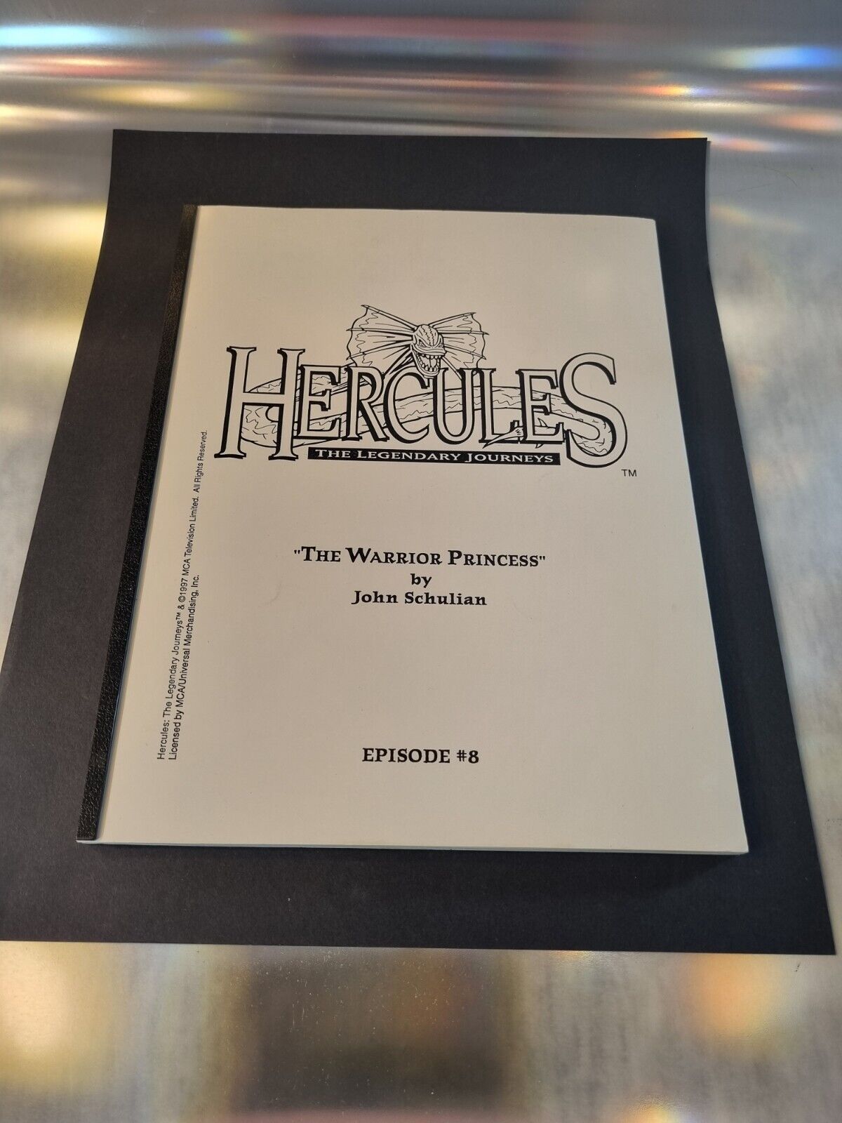 Script Hercules Legendary Journeys. 