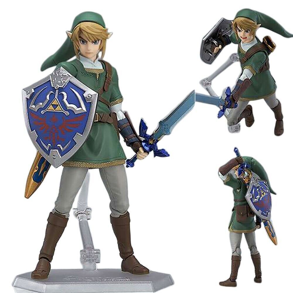 The Legend of Zelda: Twilight Princess Link Figure Figma 320 Model Toy in Box 14