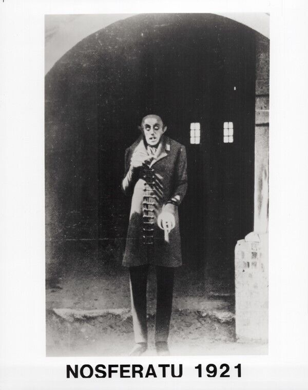 Nosferatu 1921 Max Schreck as vampire/Count Orlok 8x10 inch photo