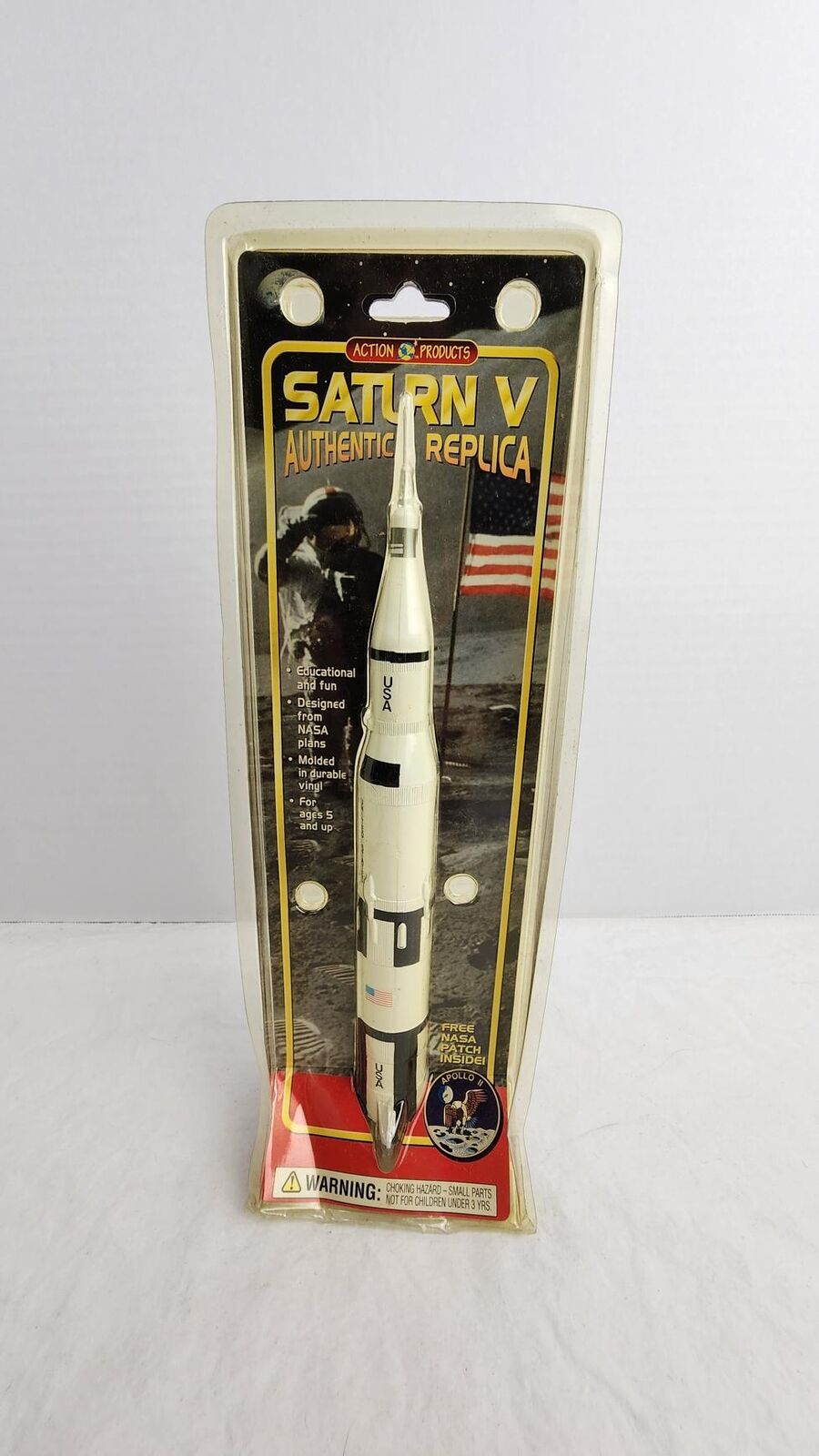 Action Products Saturn V Authentic Replica Rocketship (50206-6) - New in Package
