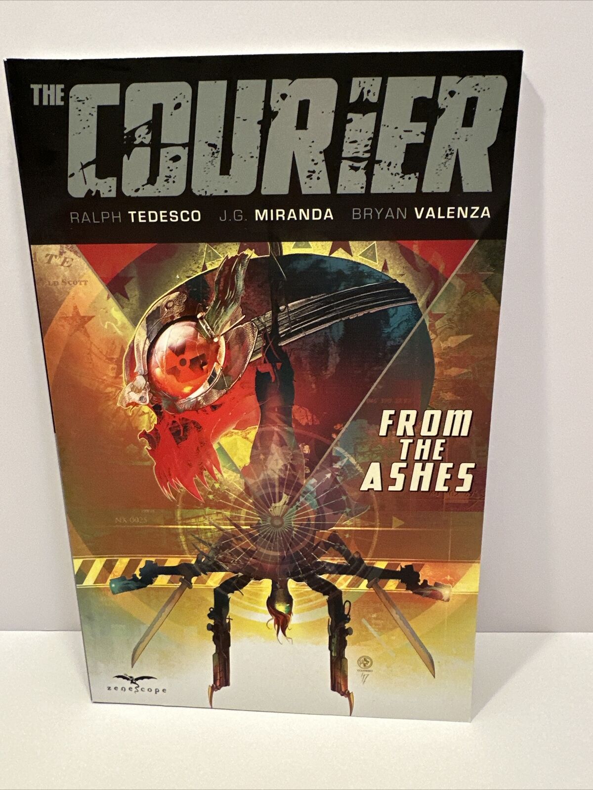 The Courier From the Ashes Zenescope Graphic Novel TPB Comic Book Bloody Used