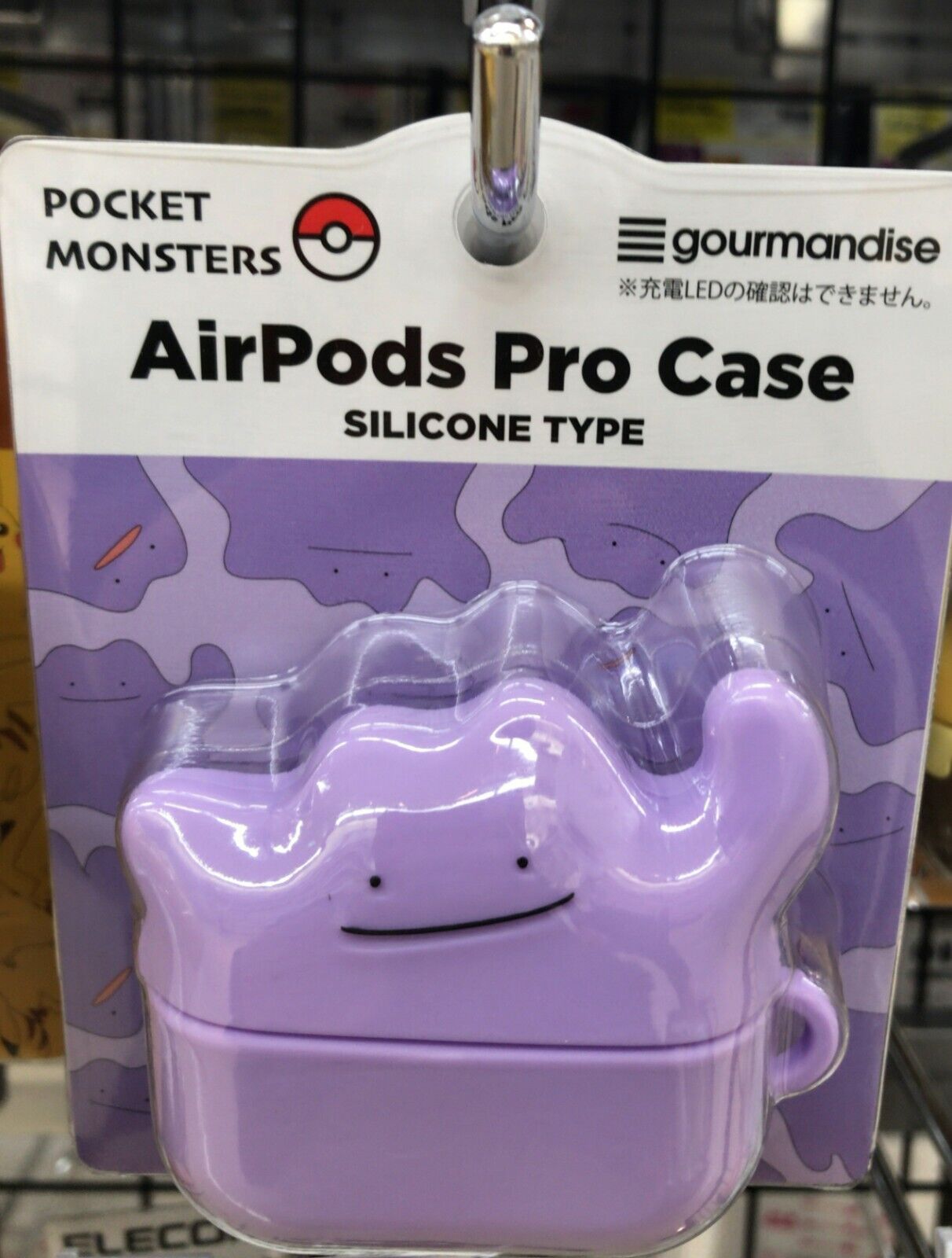 Pokemon AirPods Pro Silicone Case Ditto POKE-698B Pocket Monster New Japan